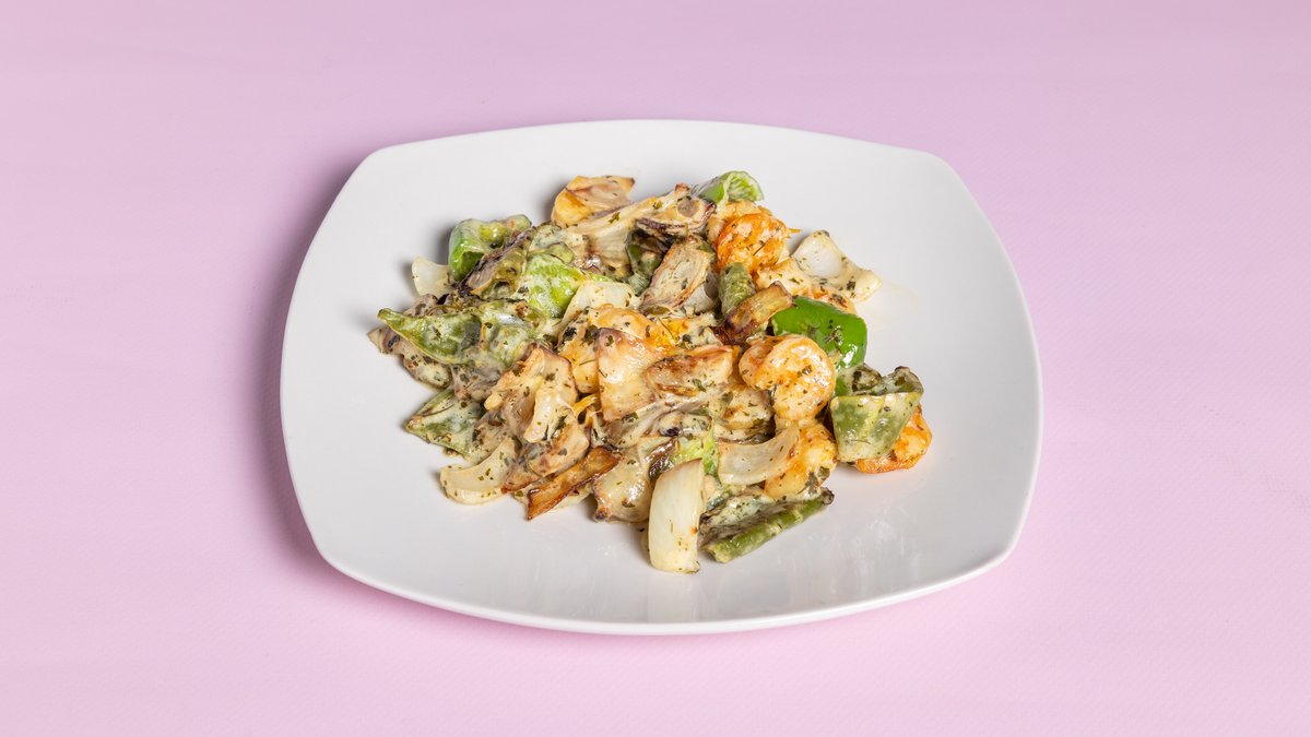 Garlic King Prawns