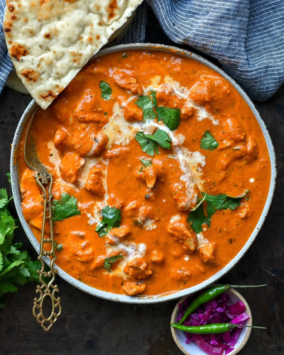 Butter chicken (A1,A7,A8,A10)