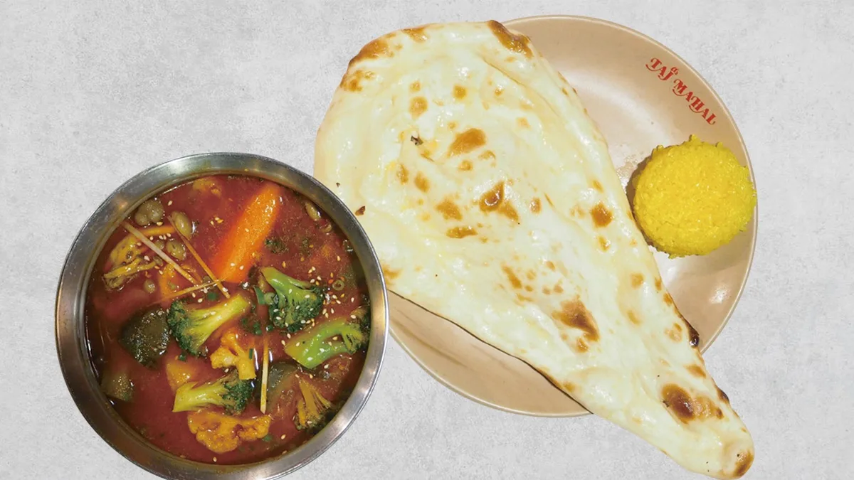 Taj ベジタブルスープカレーセット(Taj Vegetable Soup Curry  Set)