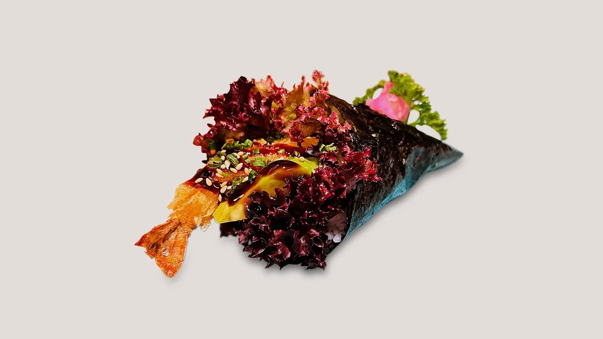 T3. Tempura Ebi Temaki