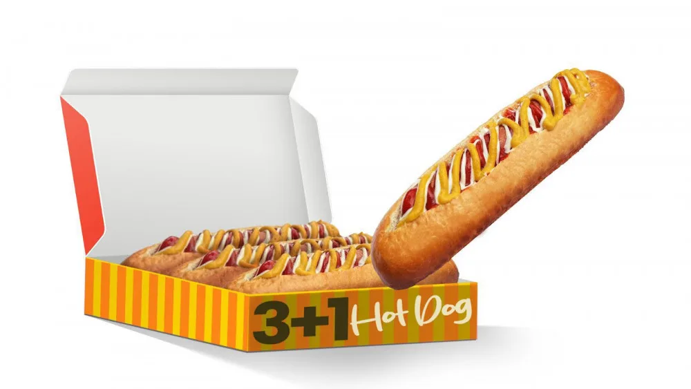 HOT DOG BOX 3+1