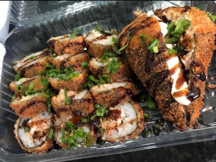 Combo 1 Temaki Grelhado e 12 Hot Rolls