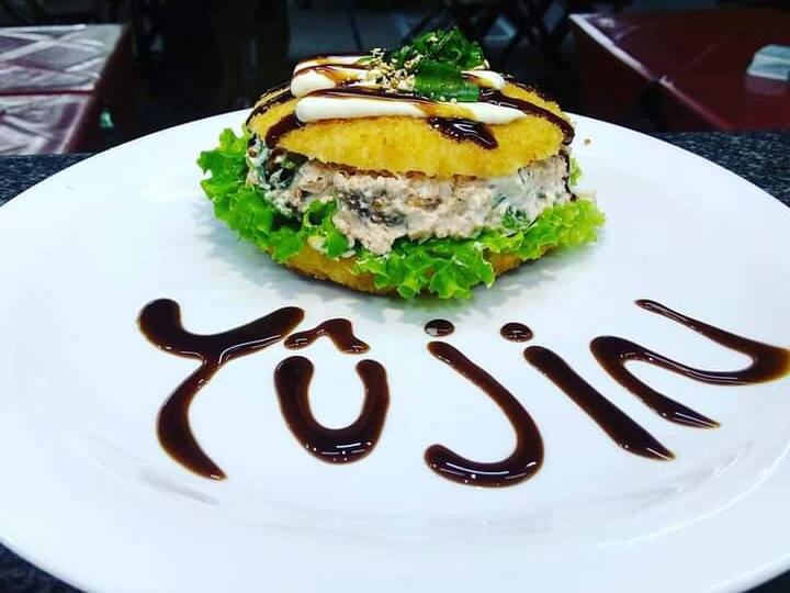 Sushi Burguer Salada