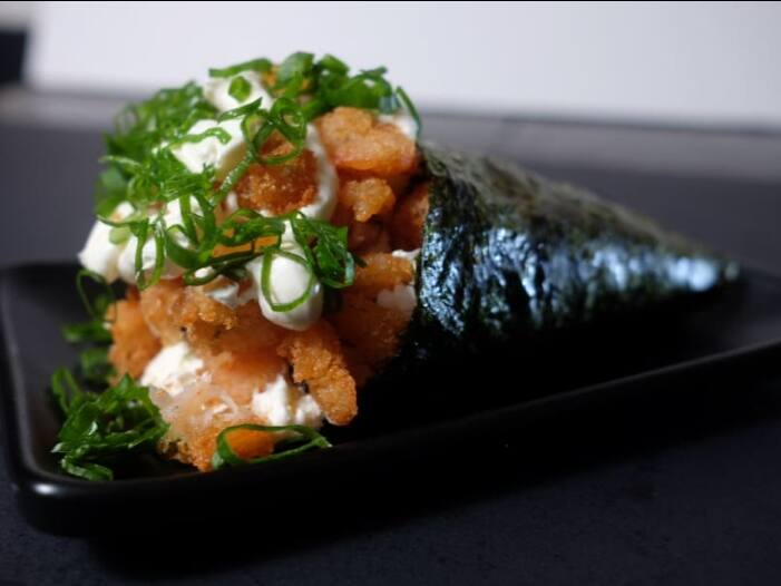 Temaki Camarão Empanado