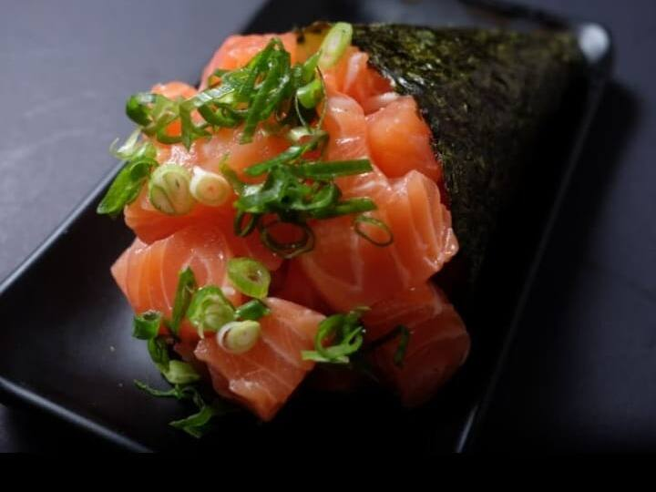 Temaki Salmão Simples
