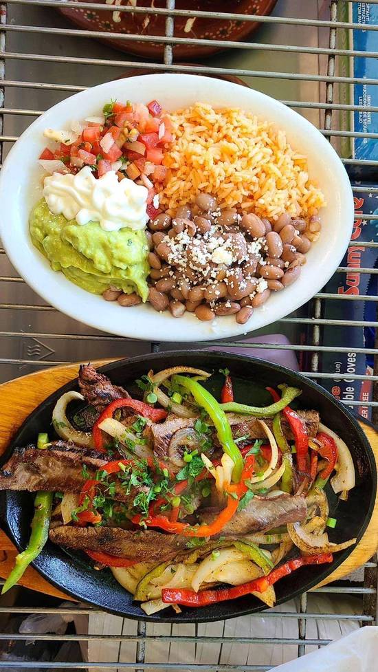 Chicken and Beef Fajitas
