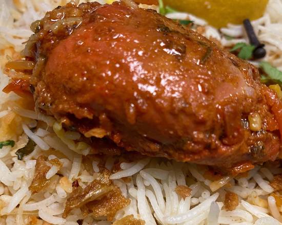 Hyderabadi Chicken Dum Biryani (Biryani Corner)