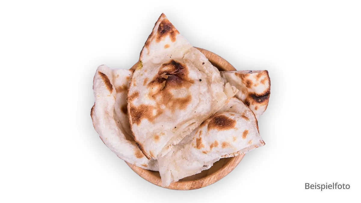 Hausgemachtes Naan