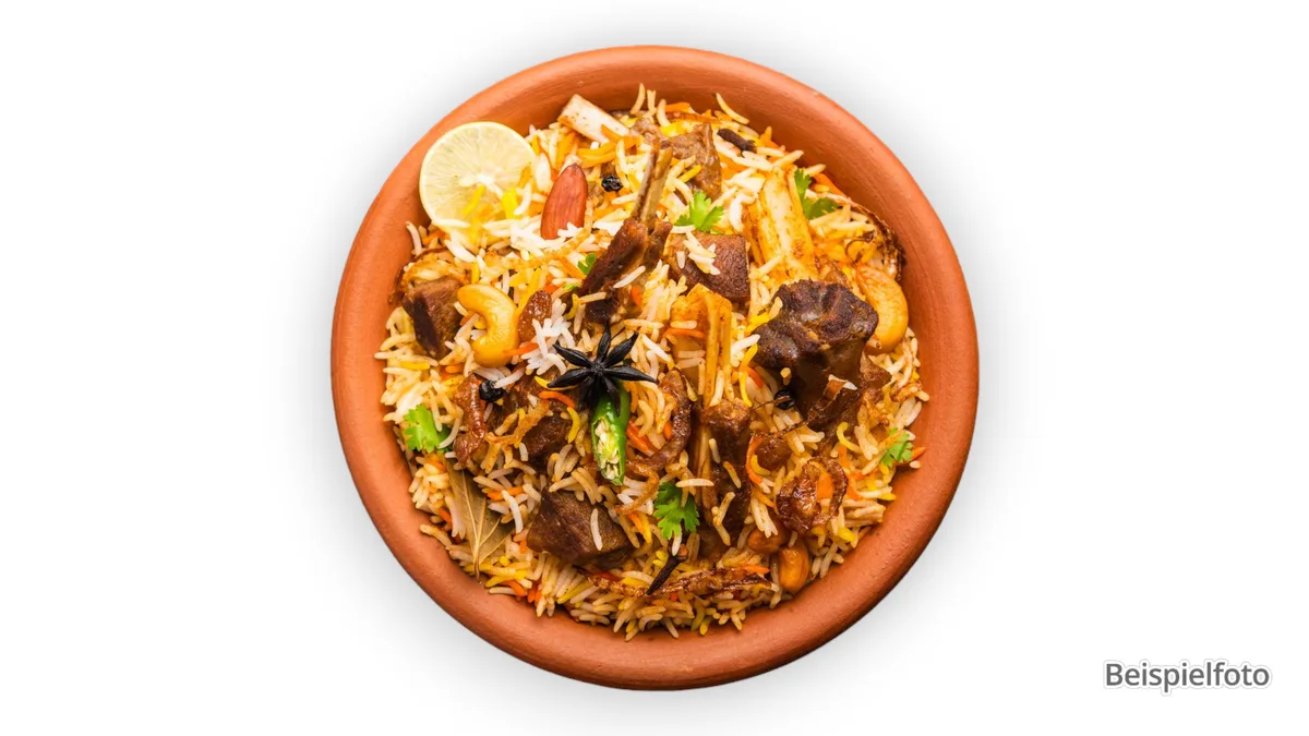 Vegetarisches Biryani
