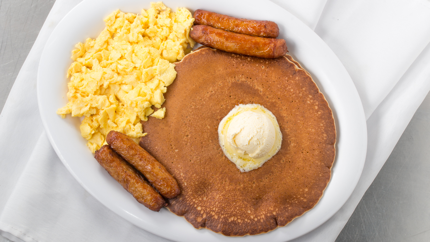 Pancakes and Eggs