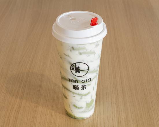 Brulee Green Milk Tea with Oreo