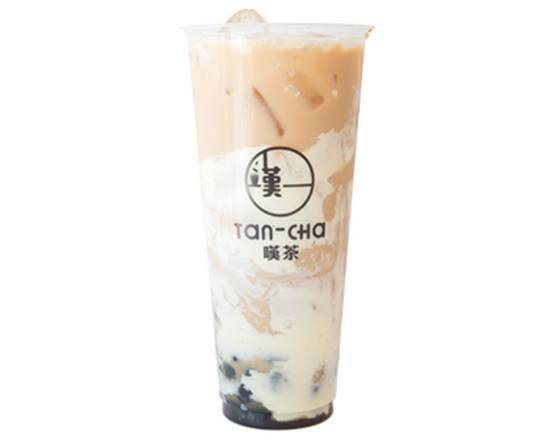 Brulee Milk Tea w/ Boba