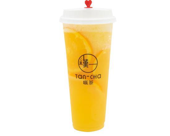 Orange Green Tea Slush