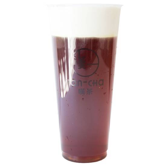 Roasted Oolong Tea with Cheese Foam