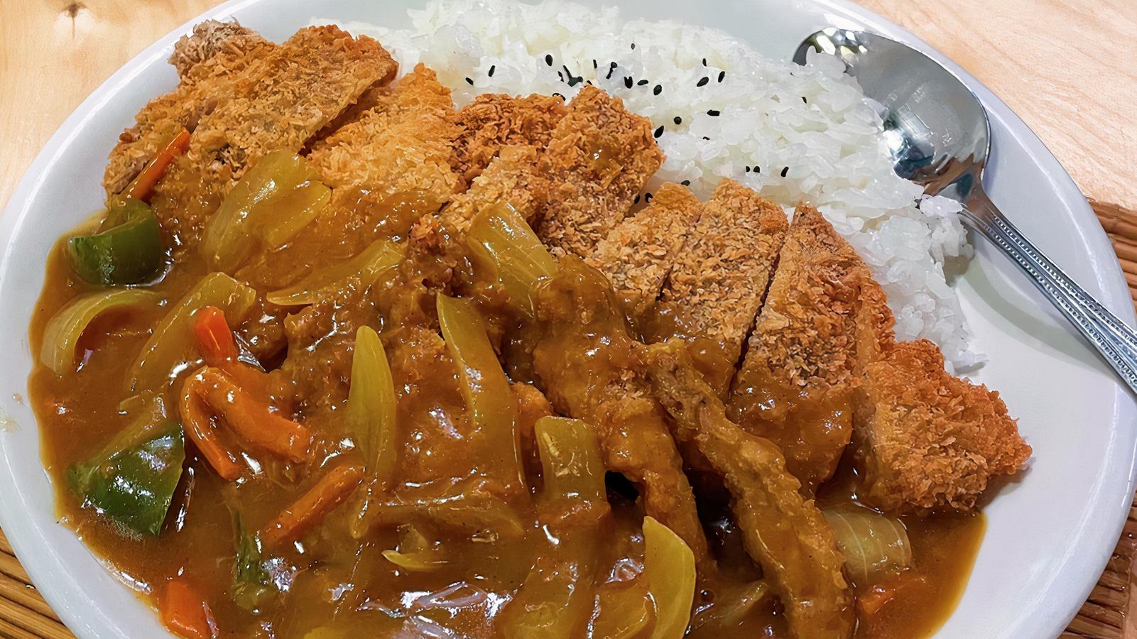 Chicken Katsu Curry with Rice