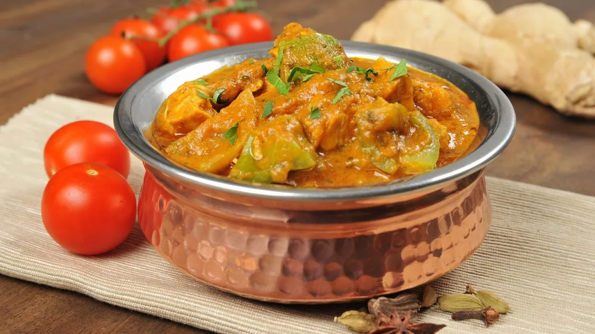Chicken dopiaza