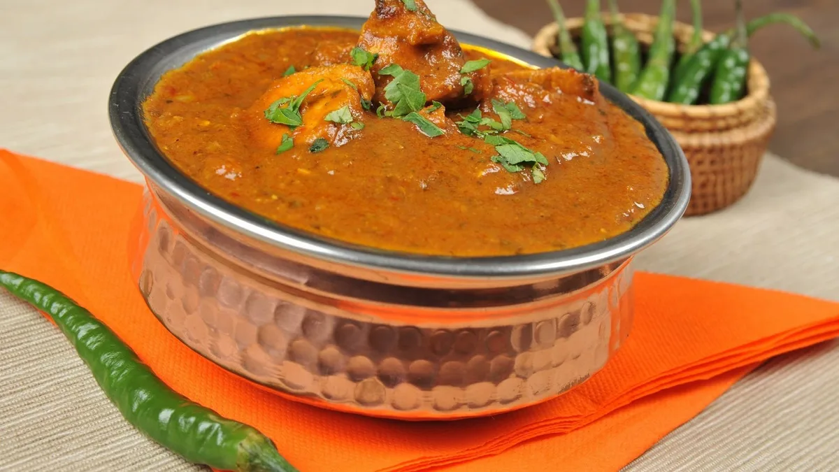 Chicken vindaloo