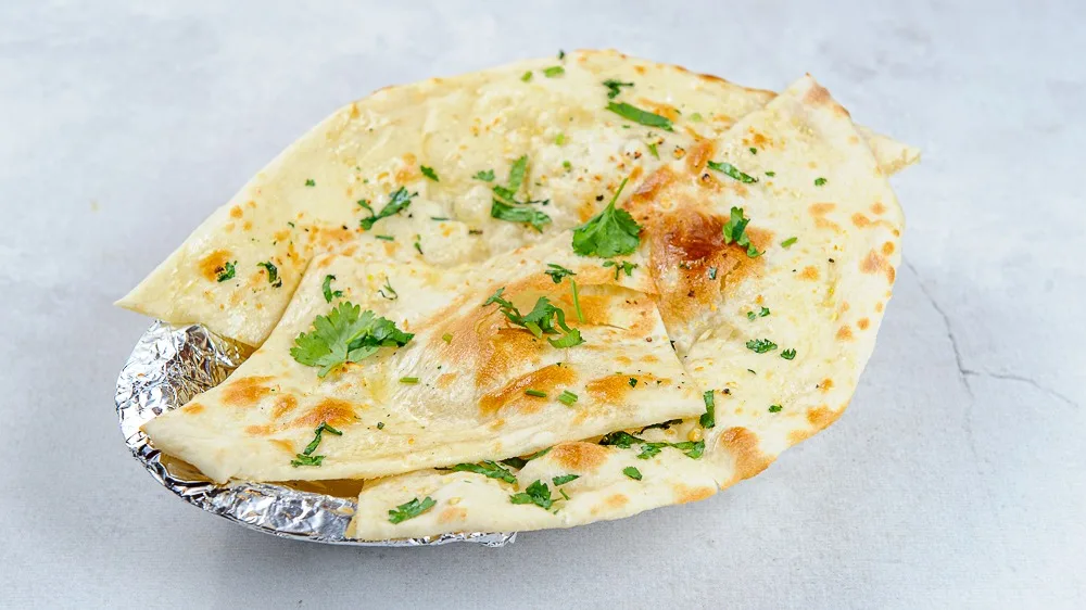 Garlic naan