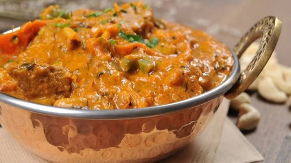 Kadhai lamb