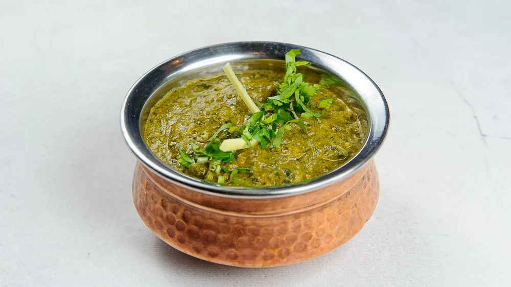 Mushroom palak