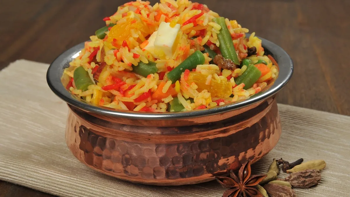 Vegetable pulao