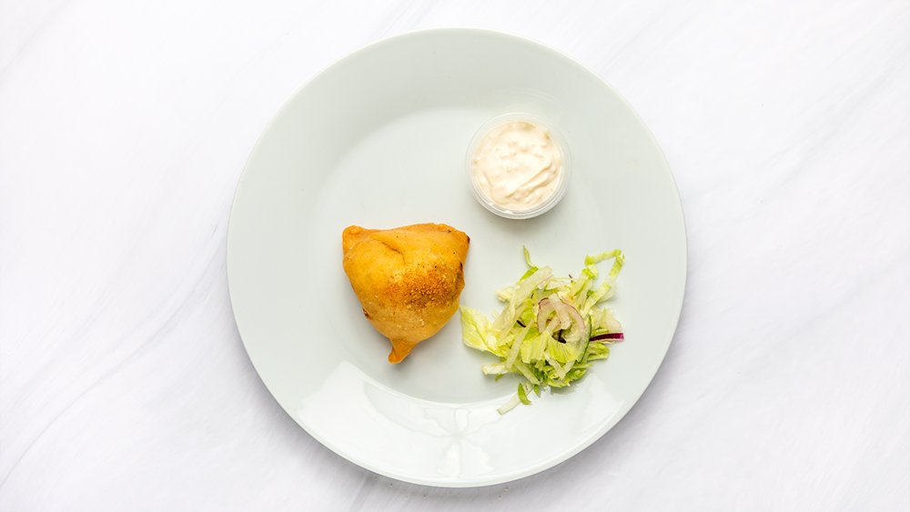 2. Samosa vegetarisk