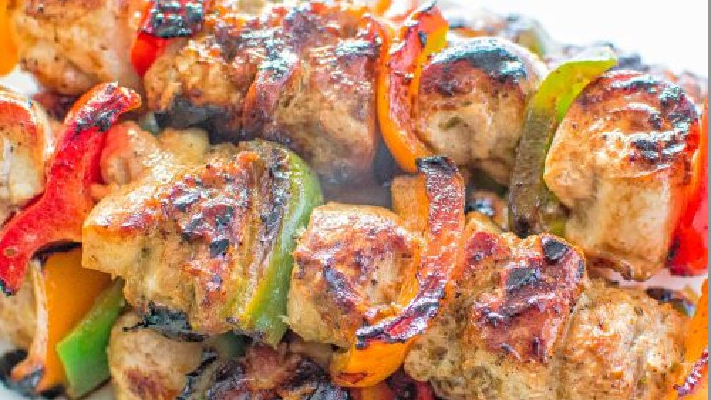 Chicken skewers
