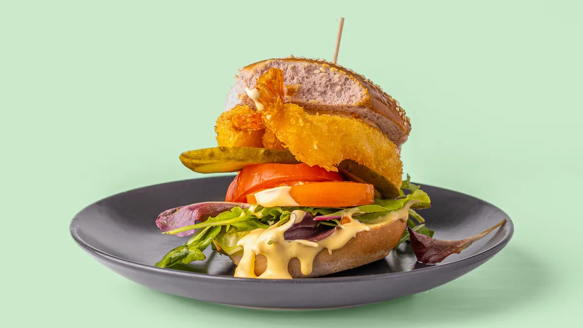 King Prawn Burger