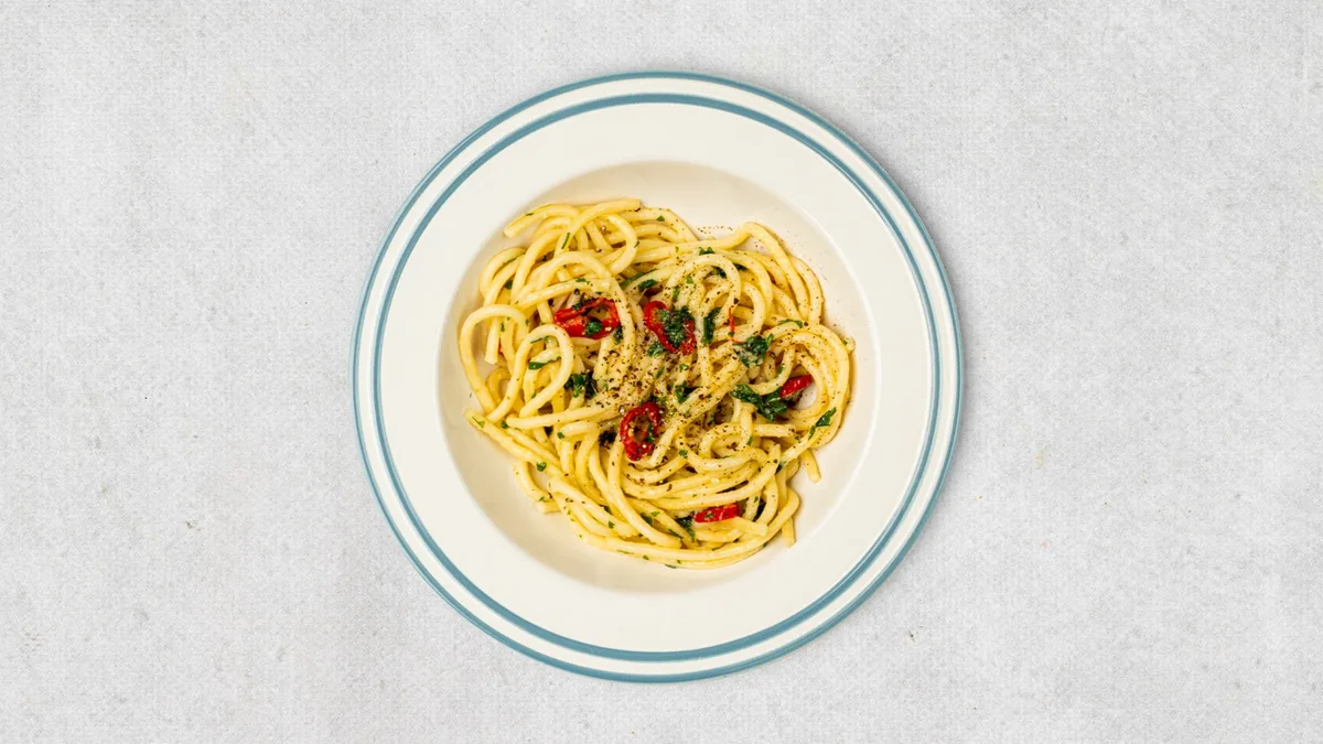 Spaghetti aglio olio