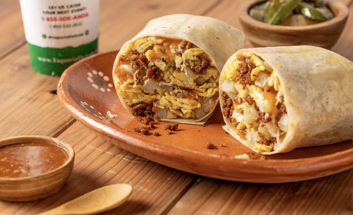 Chorizo Breakfast Burrito