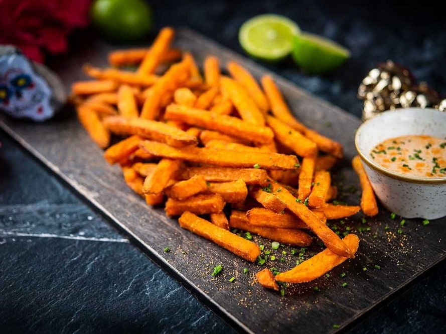 Bataadi friikartulid vürtsika Chipotle kastmega