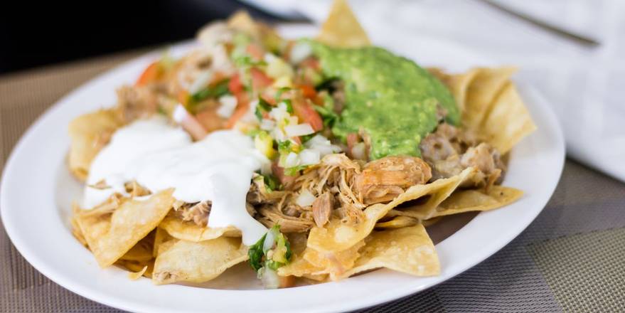 Asada nachos