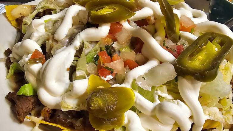 Carne Molida nachos