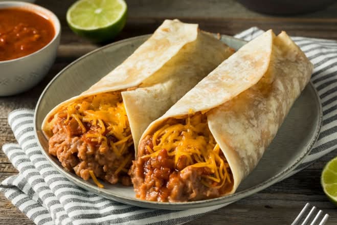 Bean and Cheese Burrito