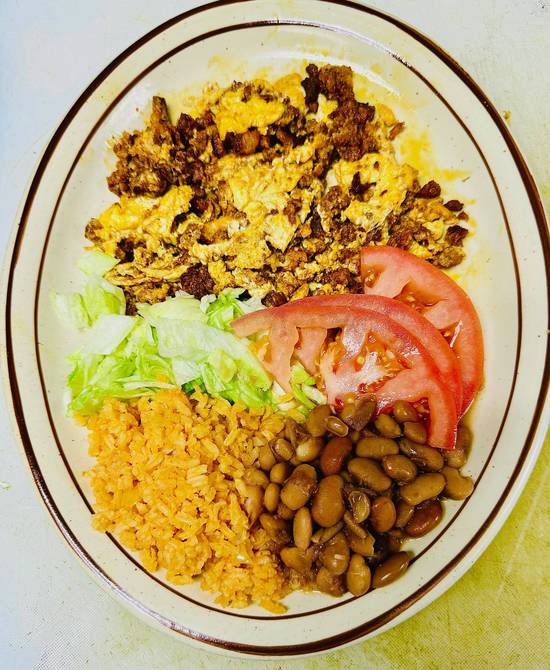Huevos Con Chorizo (Eggs with Mexican Sausage)