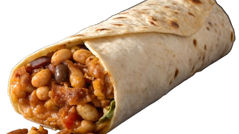 Rice and Bean Burrito - No Cheese