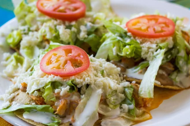 Tostada Regular - Veggie