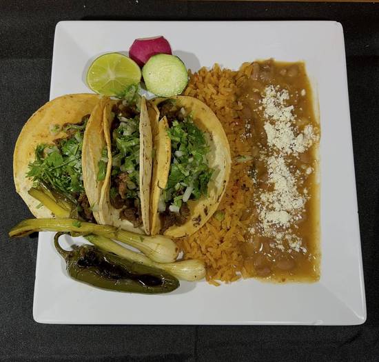 3 Tacos Combo #1