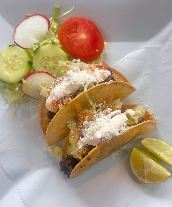 Tacos Dorados (2) (Crunchy Shell Tacos)