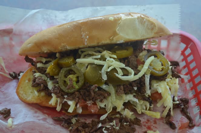 Torta de asada (Steak)