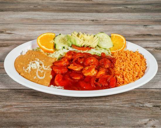 Camarones a la Diabla