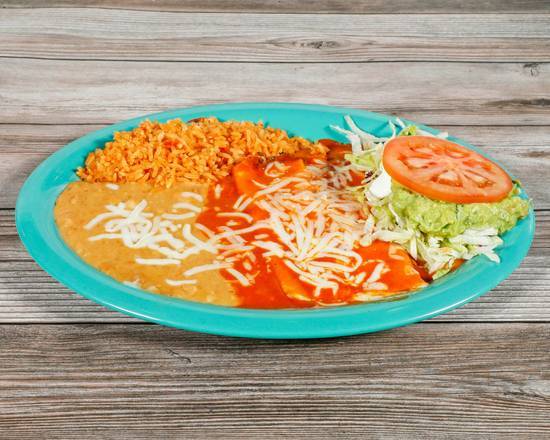 Cheese Enchilada Plate