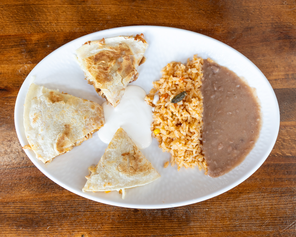 Kids Chicken Quesadilla