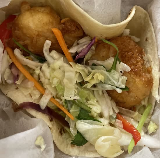 Shrimp Tempura Taco