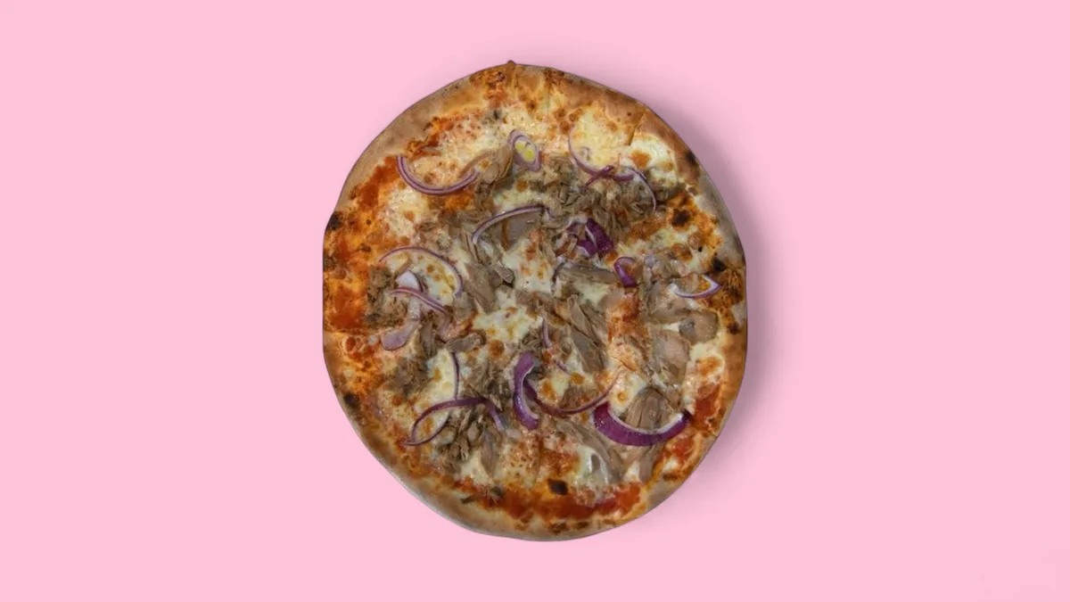 Tuna and Onion Pizza