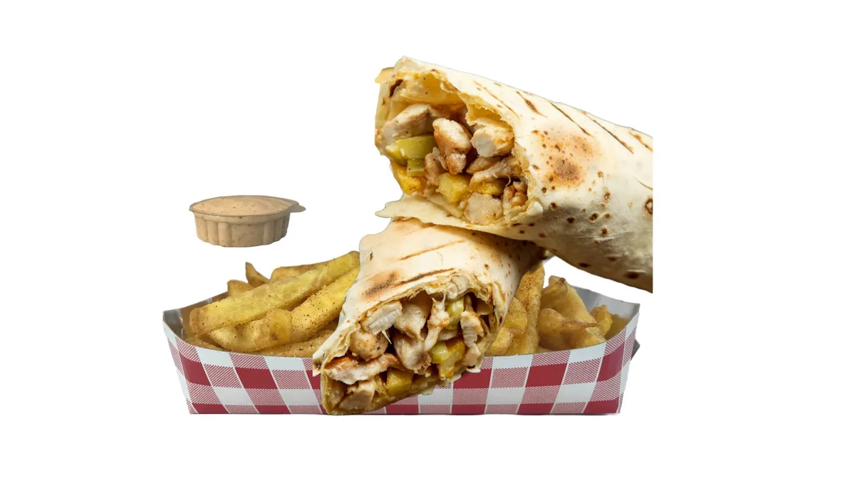 Hrskava piletina tortilja box