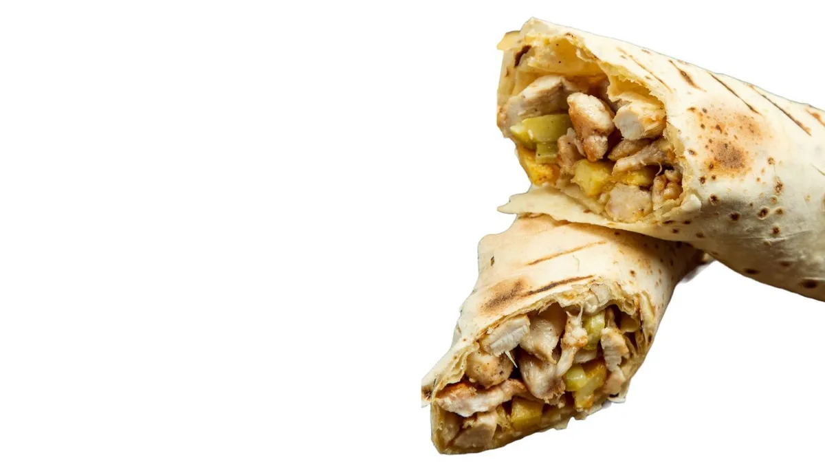 Hrskava piletina tortilja