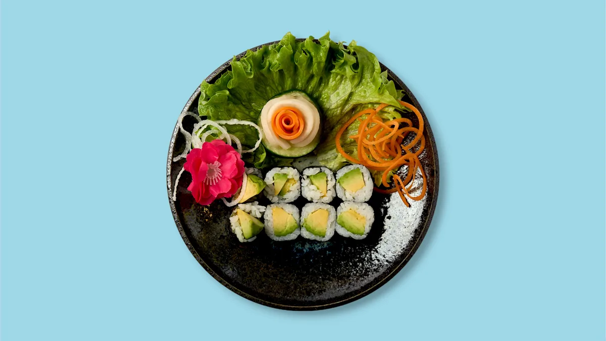 078. Avocado Veggie Maki