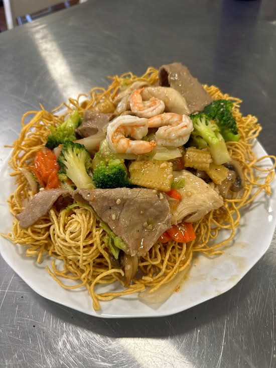 12. Combination Crispy Noodle