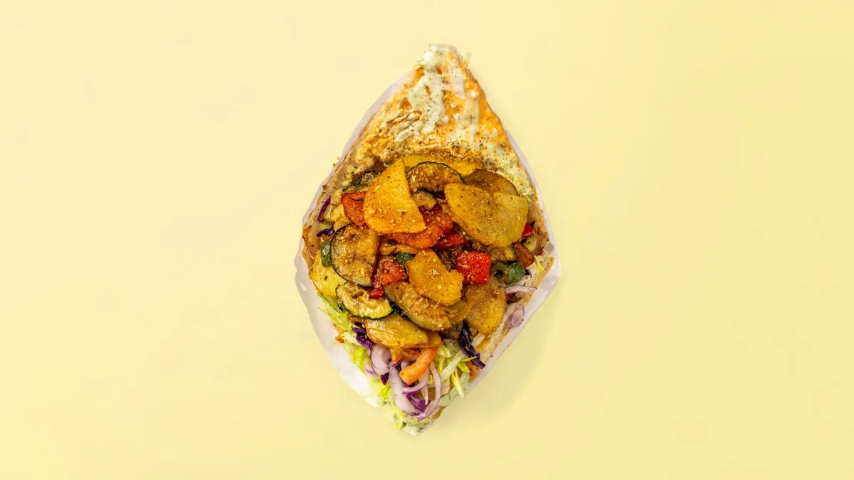 Veggie-Gemüse-Döner